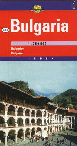 Cover for Bulgaria (Cartographia European Road Map)