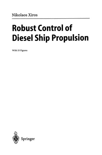 Cover for Robust Control of Diesel Ship Propulsion