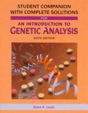 Cover for Student companion with complete solutions for An introduction to genetic analysis, sixth edition by Anthony J. F. Griffiths ... [et al.]