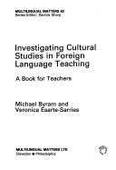 Cover for Investigating Cultural Studies in Foreign Language Teaching