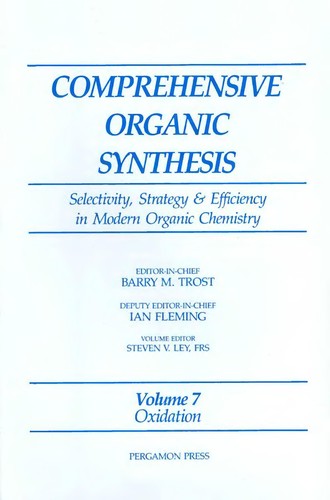 Cover for Comprehensive organic synthesis