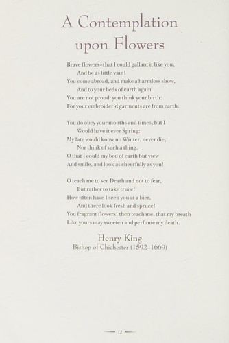 Cover for Favourite Flower Poems