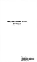 Cover for L' effervescence religieuse en Afrique