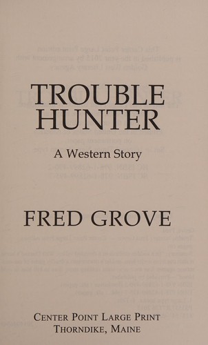 Cover for Trouble hunter