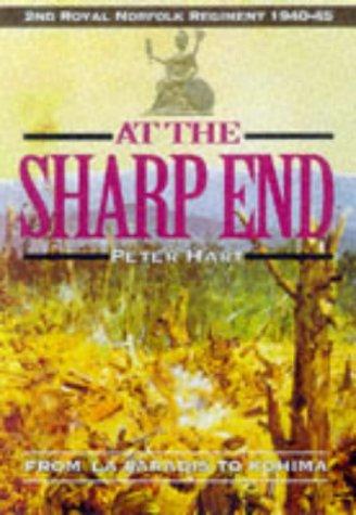 Cover for At the sharp end