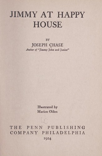 Cover for Jimmy at Happy house