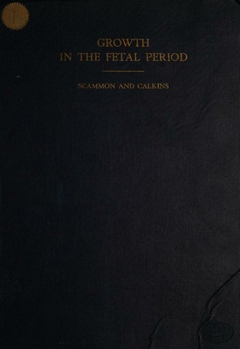 Cover for The development and growth of the external dimensions of the human body in the fetal period
