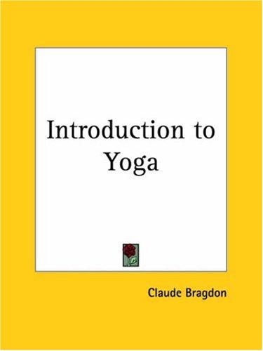 Cover for Introduction to Yoga