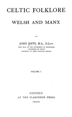 Cover for Celtic folklore