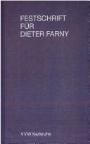 Cover for Festschrift für Dieter Farny