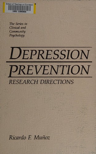 Cover for Depression prevention
