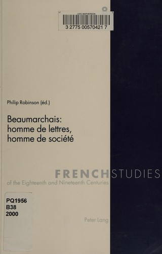 Cover for Beaumarchais