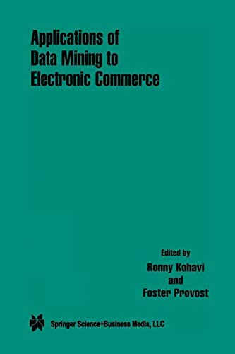 Cover for Applications of Data Mining to Electronic Commerce