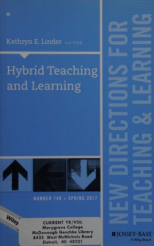 Cover for Hybrid teaching and learning