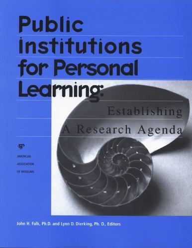 Cover for Public Institutions for Personal Learning