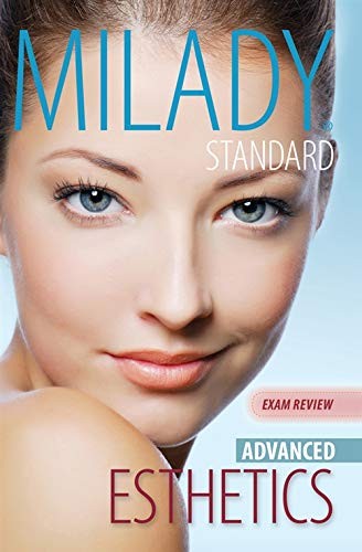 Cover for Exam Review for Milady Standard Esthetics