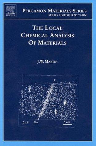 Cover for The local chemical analysis of materials