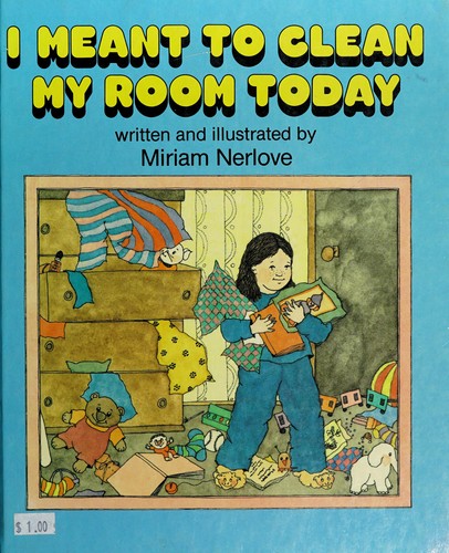Cover for I meant to clean my room today