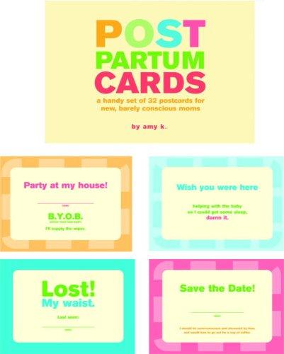 Cover for Post Partum Cards