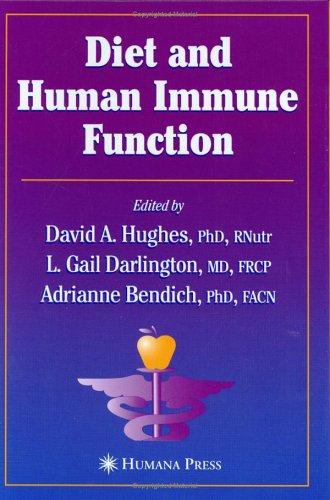 Cover for Diet and Human Immune Function (Nutrition and Health)