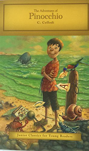 Cover for The Adventures of Pinocchio by C. Collodi
