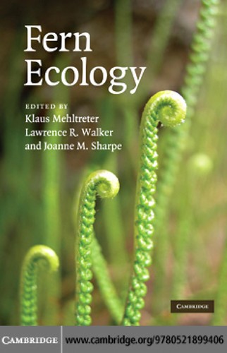 Cover for Fern ecology