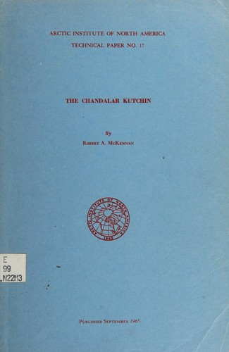 Cover for The Chandalar Kutchin