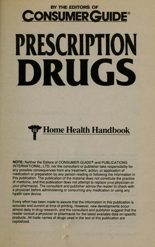 Cover for Prescription Drugs