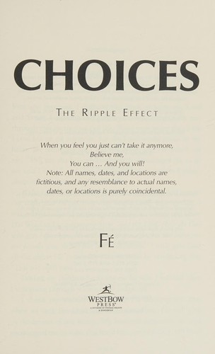 Cover for Choices