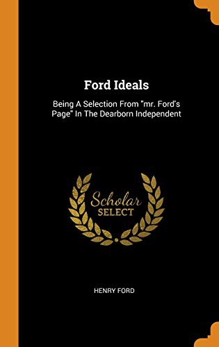 Cover for Ford Ideals