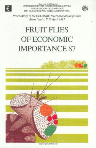 Cover for Fruit Flies of Economic Importance 87