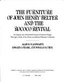 Cover for furniture of John Henry Belter and the rococo revival
