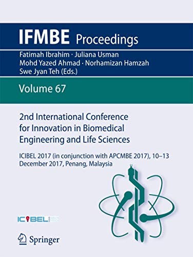 Cover for 2nd International Conference for Innovation in Biomedical Engineering and Life Sciences