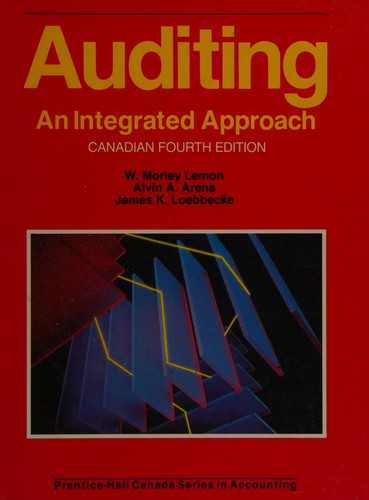 Cover for Auditing, an integrated approach