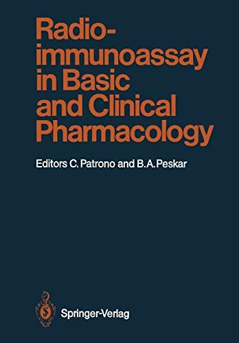 Cover for Radioimmunoassay in Basic and Clinical Pharmacology