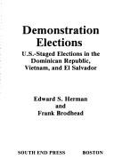 Cover for Demonstration elections
