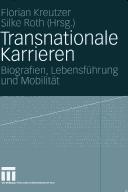 Cover for Transnationale Karrieren