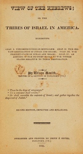 Cover for View of the Hebrews