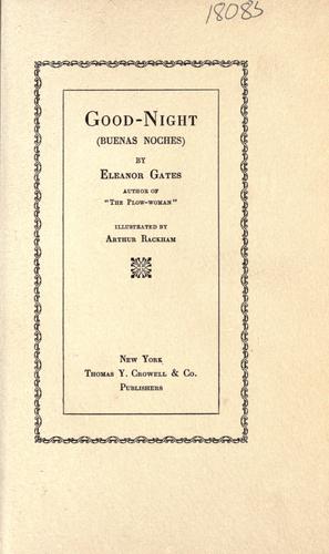 Cover for Good-night