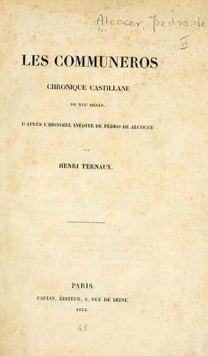 Cover for Les communeros