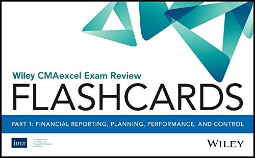 Cover for Wiley CMAexcel Exam Review 2018 Flashcards
