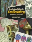 Cover for Inspirational ideas for embroidery on clothes and accessories