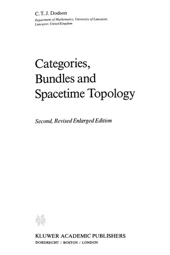 Cover for Categories, Bundles and Spacetime Topology