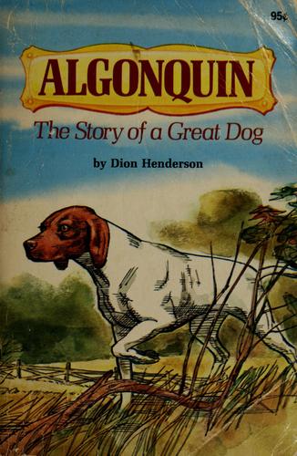 Cover for Algonquin