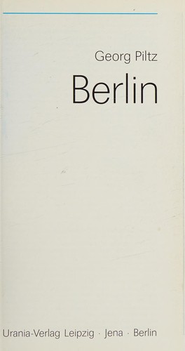 Cover for Berlin