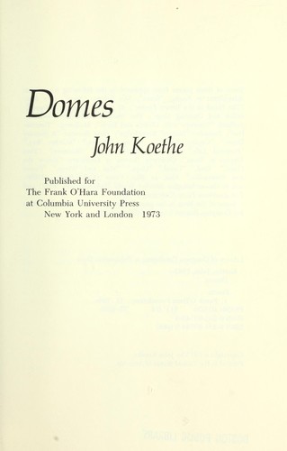 Cover for Domes