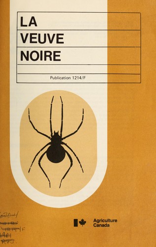 Cover for La veuve noire