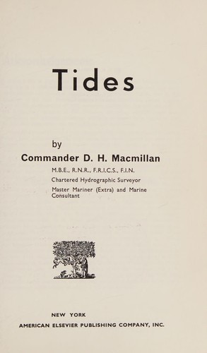 Cover for Tides