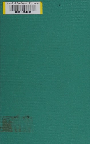 Cover for Colossian studies