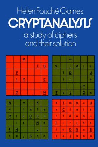 Cover for Cryptanalysis